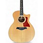 Used Taylor 414CE Natural Acoustic Electric Guitar thumbnail