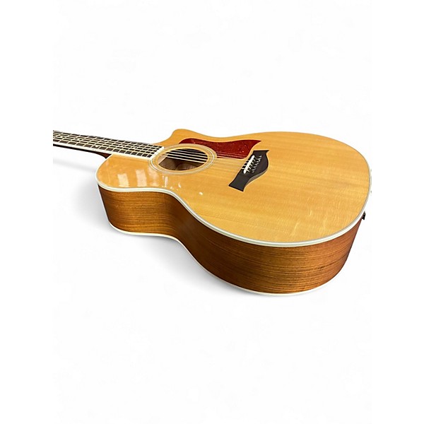 Used Taylor 414CE Natural Acoustic Electric Guitar