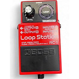 Used BOSS RC1 Loop Station Pedal