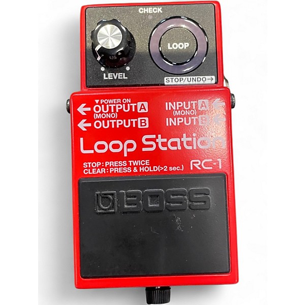 Used BOSS RC1 Loop Station Pedal