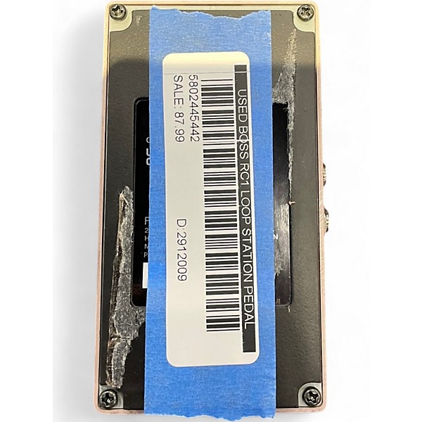 Used BOSS RC1 Loop Station Pedal