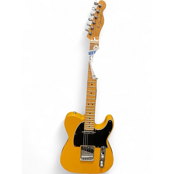 Used 2021 Fender Player Telecaster Butterscotch Solid Body Electric Guitar