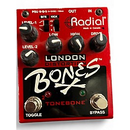 Used Radial Engineering London Bones Dual Distortion Effect Pedal