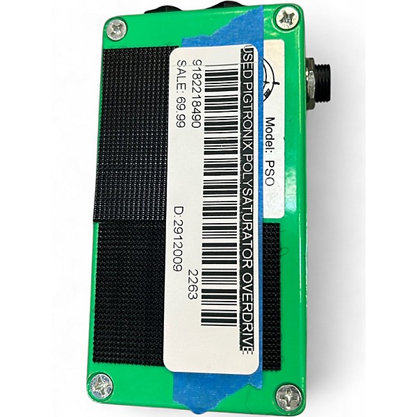 Used Pigtronix Polysaturator Overdrive Effect Pedal