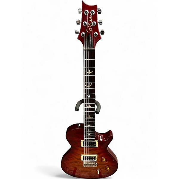 Used PRS SINGLECUT 10 TOP Trans Amber Solid Body Electric Guitar