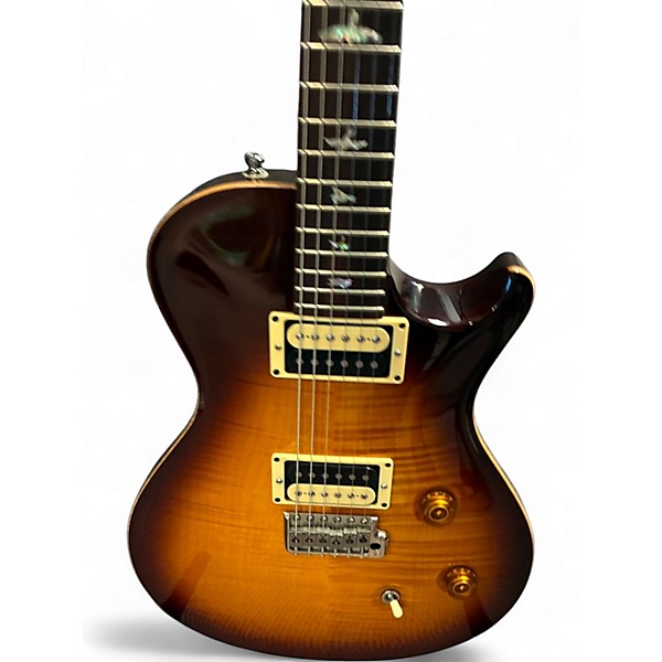Used PRS SINGLECUT 10 TOP Trans Amber Solid Body Electric Guitar