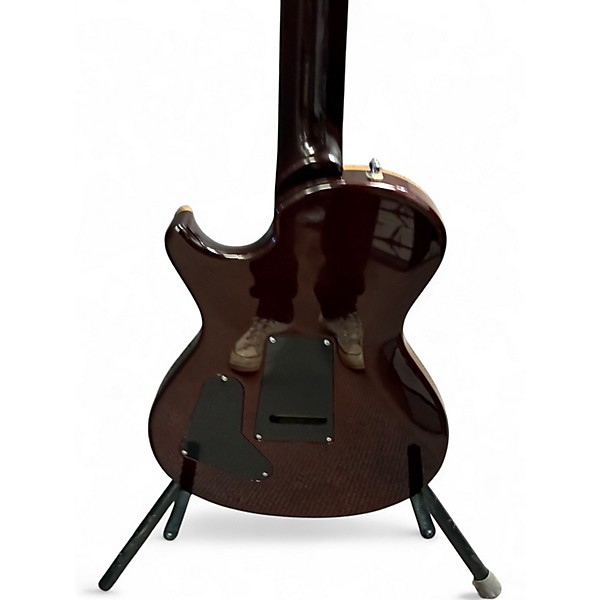 Used PRS SINGLECUT 10 TOP Trans Amber Solid Body Electric Guitar