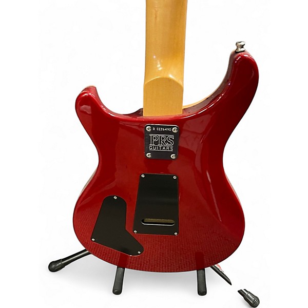 Used PRS CE22 Trans Red Solid Body Electric Guitar