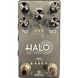 Used Keeley Halo Andy Timmons Dual Echo Effect Pedal