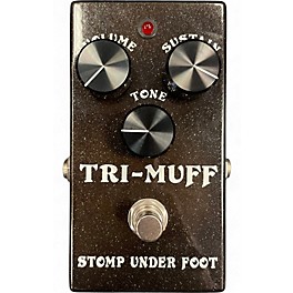 Used Stomp Under Foot Tri-Muff Effect Pedal