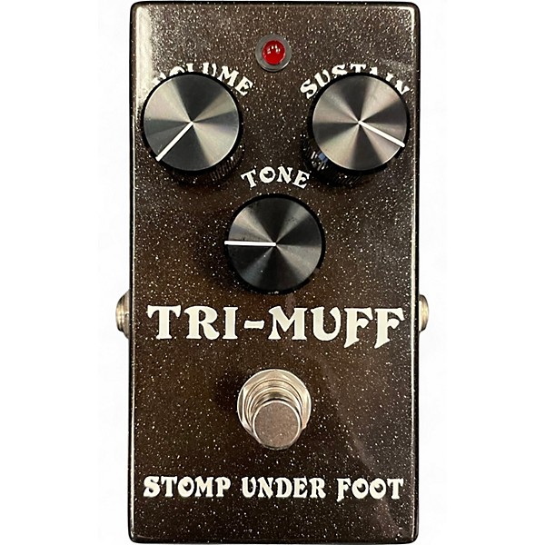 Used Stomp Under Foot Tri-Muff Effect Pedal