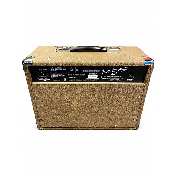 Used Fender Acoustasonic 40 Acoustic Guitar Combo Amp