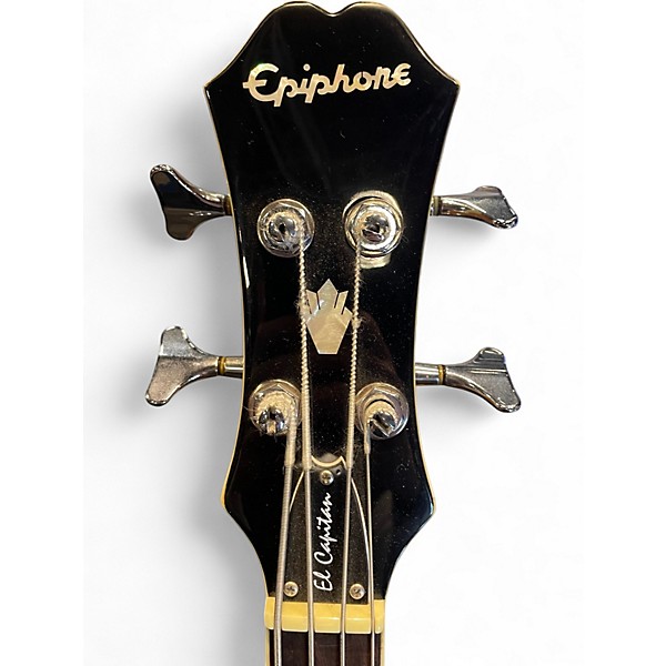 Used Epiphone El Capitan 2 Color Sunburst Acoustic Bass Guitar