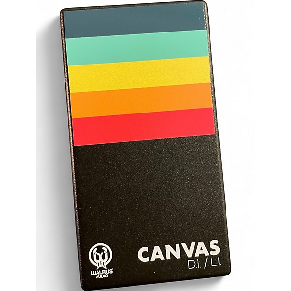 ギター Walrus Audio Canvas Mono D.I./L.I. Canvas-Mono-front-right-