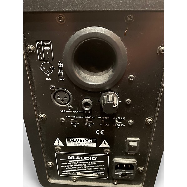 Used M-Audio BX5A Pair Powered Monitor
