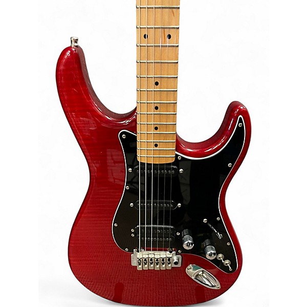 Used Carvin BOLT HSS Trans Red Solid Body Electric Guitar