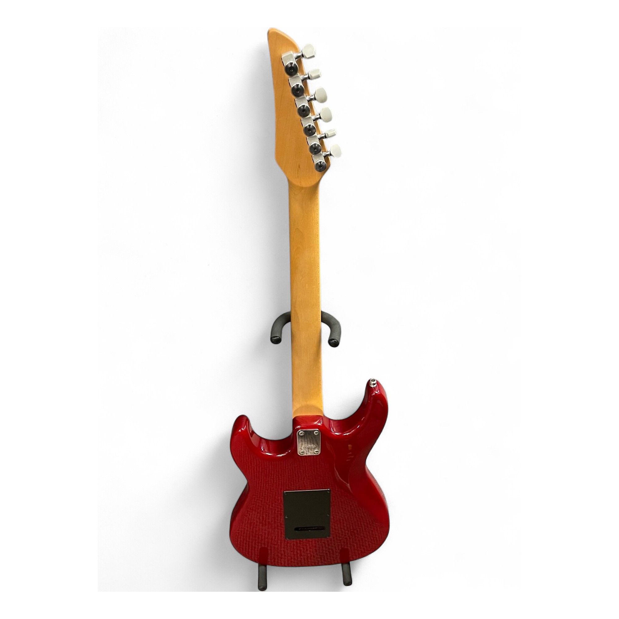 Used Carvin BOLT HSS Trans Red Solid Body Electric Guitar Trans