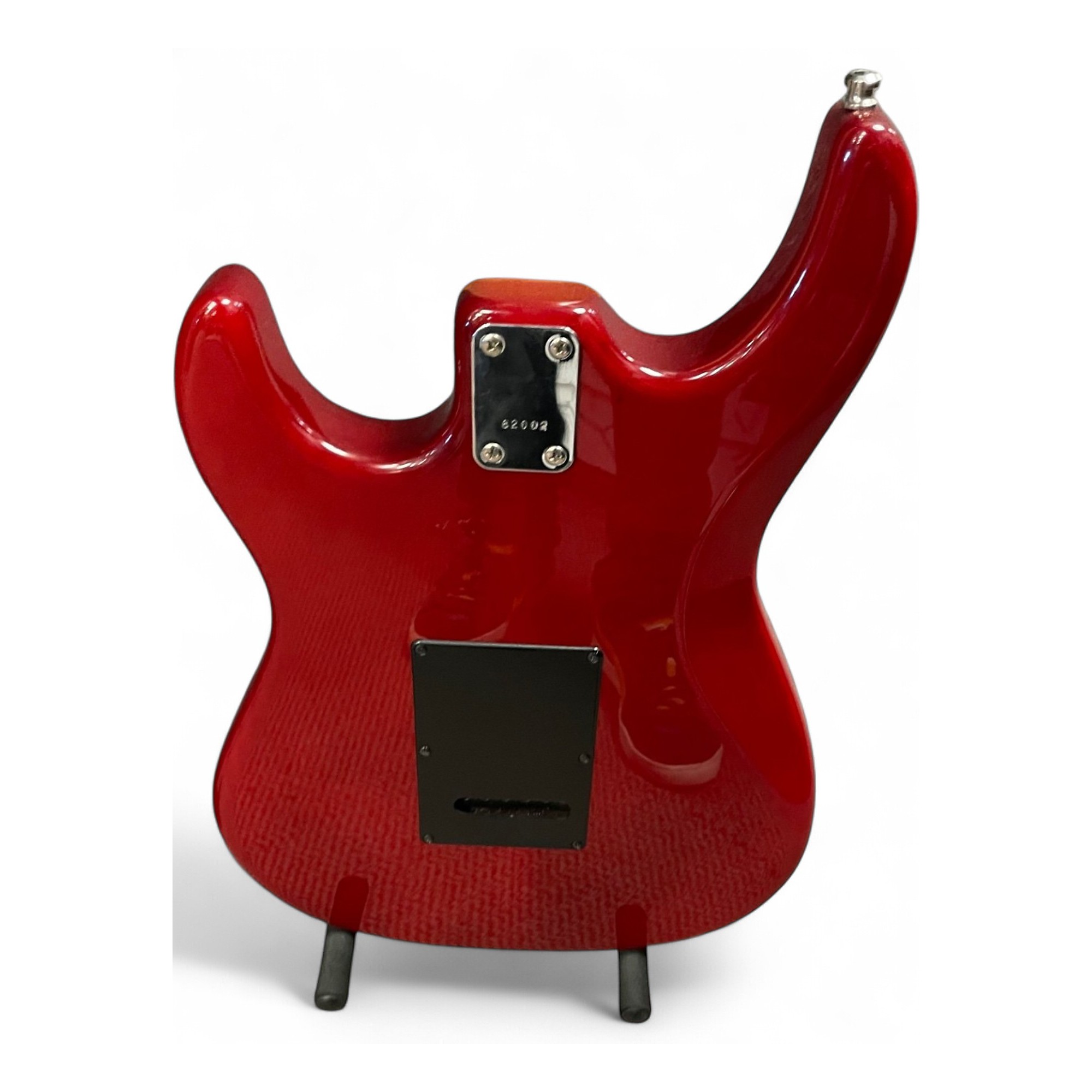 Used Carvin BOLT HSS Trans Red Solid Body Electric Guitar Trans