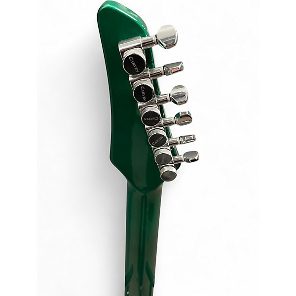 Used Carvin DC600 Trans Green Solid Body Electric Guitar