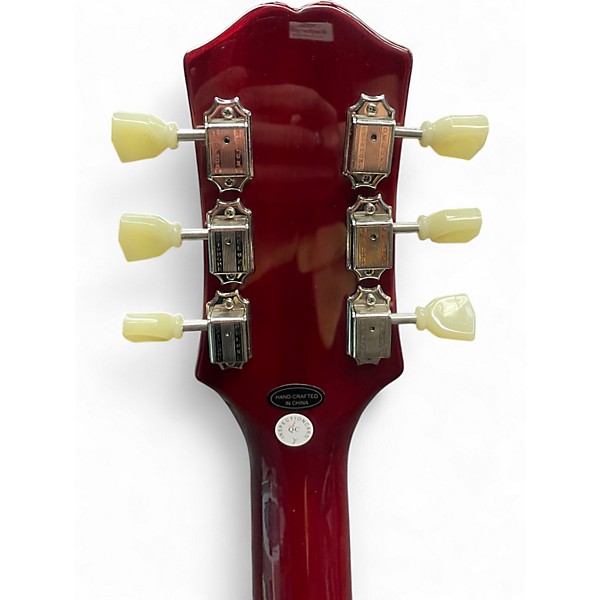 Used Epiphone ES355 Candy Apple Red Hollow Body Electric Guitar