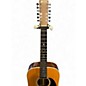 Used Martin D1228 Natural 12 String Acoustic Guitar
