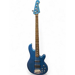 Used Lakland 44-02 Skyline Series Blue Electric Bass Guitar