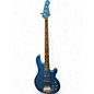 Used Lakland 44-02 Skyline Series Blue Electric Bass Guitar thumbnail