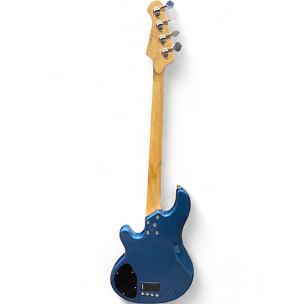 Used Lakland 44-02 Skyline Series Blue Electric Bass Guitar