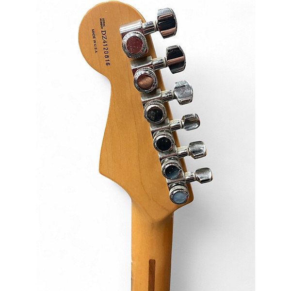 Used Fender Deluxe Stratocaster 50th Anniversary Candy Apple Red Solid Body Electric Guitar