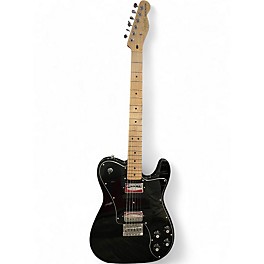 Used Squier Affinity Telecaster CUSTOM Black Solid Body Electric Guitar