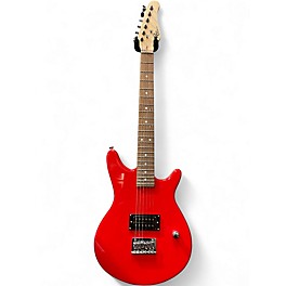 Used Rogue Rocketeer RR50RD Candy Apple Red Solid Body Electric Guitar