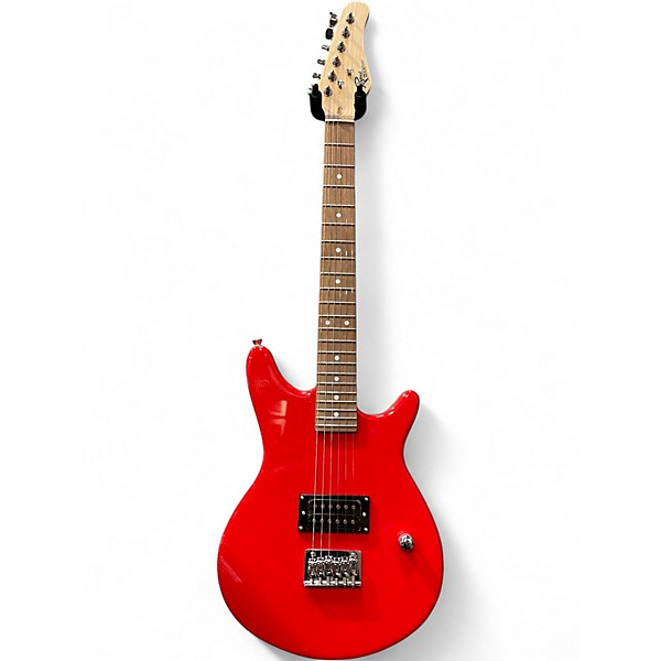 Used Rogue Rocketeer RR50RD Candy Apple Red Solid Body Electric Guitar