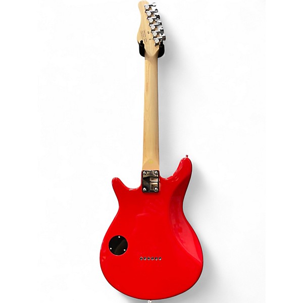 Used Rogue Rocketeer RR50RD Candy Apple Red Solid Body Electric Guitar