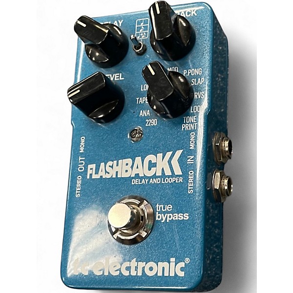 Used TC Electronic Flashback Delay And Looper Effect Pedal