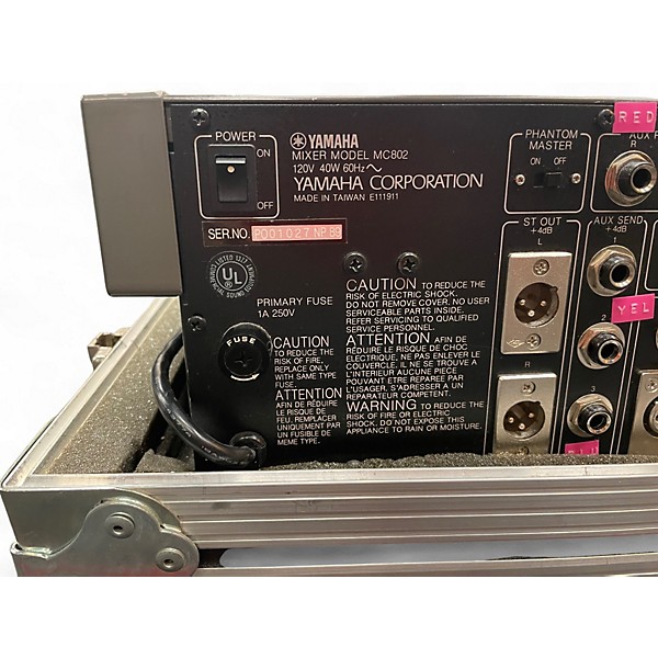 Used Yamaha MC802 Powered Mixer