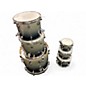Used PDP by DW 6 Piece X7 SILVER TO BLACK FADE Drum Kit thumbnail