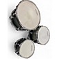 Used PDP by DW 6 Piece X7 SILVER TO BLACK FADE Drum Kit