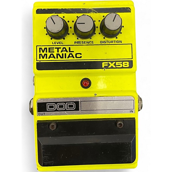 Used DOD Metal Maniac Effect Pedal