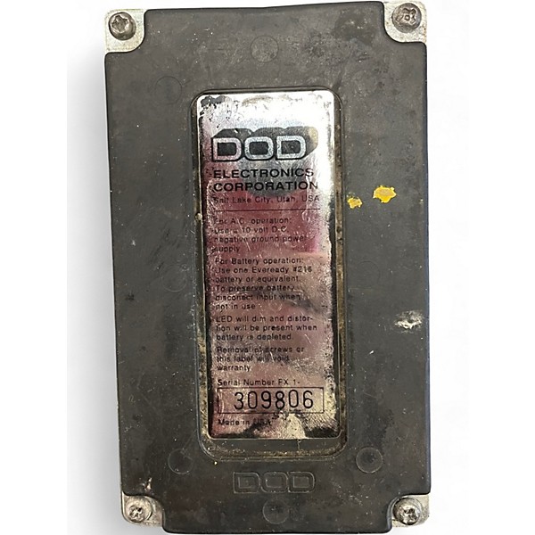 Used DOD Metal Maniac Effect Pedal