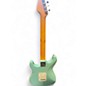 Used Fender Eric Johnson Thinline Stratocaster Tropical Turquoise Hollow Body Electric Guitar