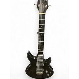 Used Taylor SB2-S Black with Silver Pinstripes Solid Body Electric Guitar