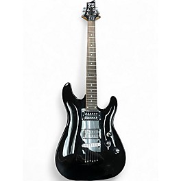 Used Schecter Guitar Research Omen 6 Black Solid Body Electric Guitar