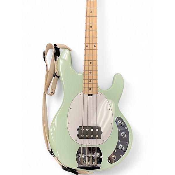 Used Sterling by Music Man S.U.B. StingRay RAY4 Mint Green