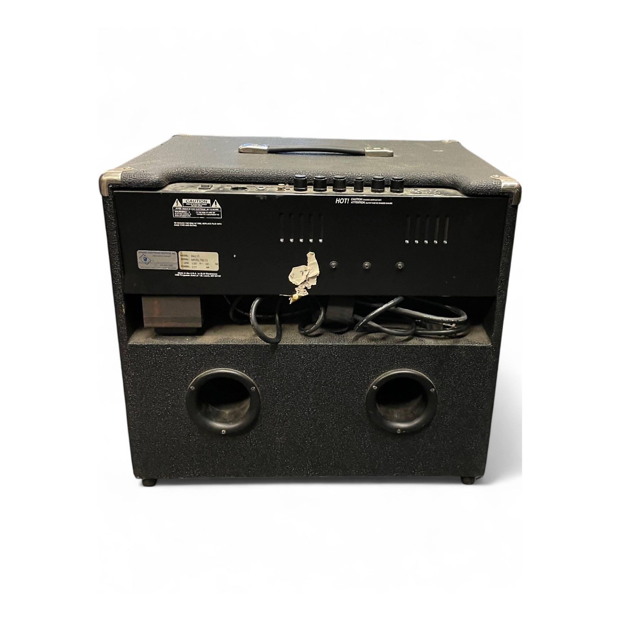 Used Ampeg BA115 100W 1x15 Bass Combo Amp | Guitar Center