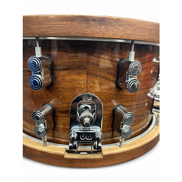 Used PDP by DW 14in Drum Workshop Limited Edition - 10 Ply Maple & Walnut Snare Walnut Drum