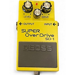 Used BOSS SD1 Super Overdrive Effect Pedal