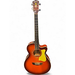 Used Washburn EA15  2 Tone Sunburst Acoustic Electric Guitar