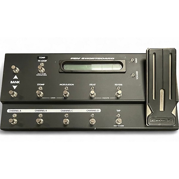 【たかし】LINE 6 フットスイッチ FBV4 LINE 6 FBV4 4-Channel Foot Switch Pedal Controller Working