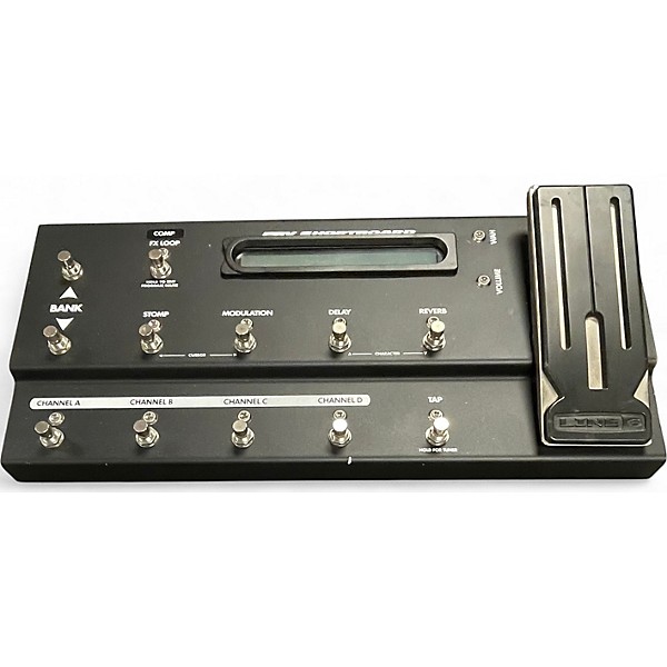 【たかし】LINE 6 フットスイッチ FBV4 LINE 6 FBV4 4-Channel Foot Switch Pedal Controller Working