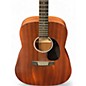 Used Martin DSR1 Mahogany Acoustic Electric Guitar